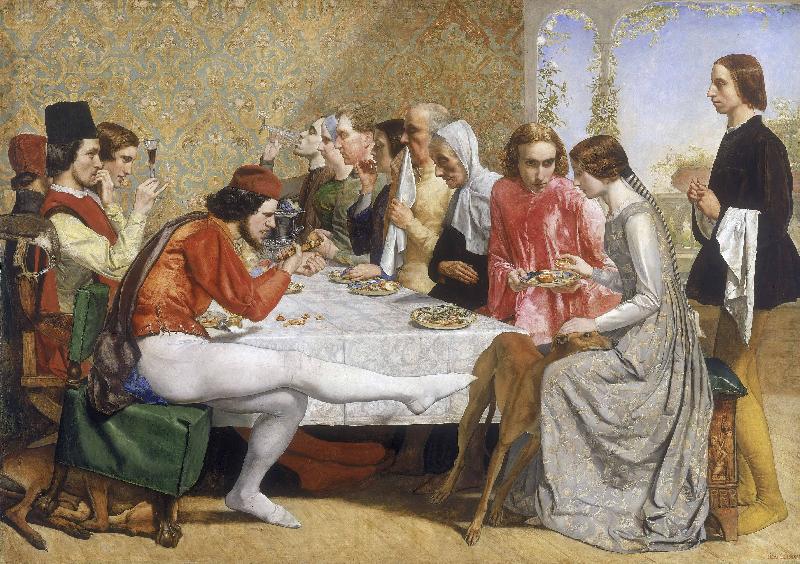 Sir John Everett Millais Isabella Norge oil painting art